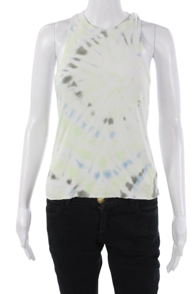 All Access Womens Basic High Neck Sleeveless Tank White Size 2XS