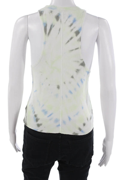 All Access Womens Basic High Neck Sleeveless Tank White Size 2XS