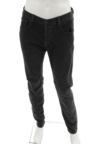 Rag & Bone Mens Skinny Straight Dark Gray Jeans Size 32