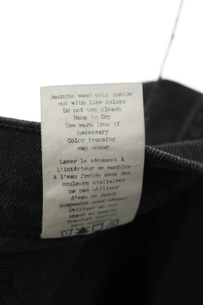 Rag & Bone Mens Skinny Straight Dark Gray Jeans Size 32