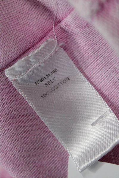 Fate. Womens Pink Cotton Collared Button Long Sleeve 90s Jacket Size S