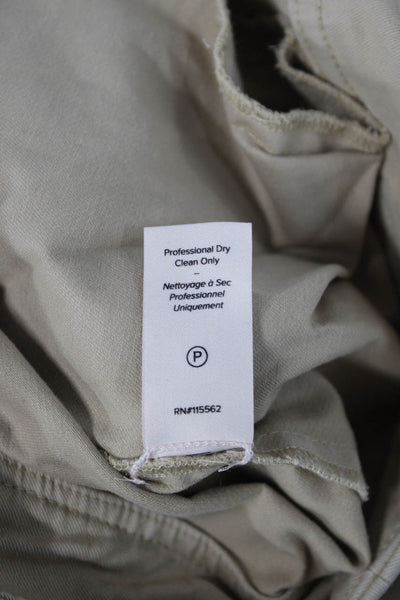 Cinq à Sept Unisex Cargo Jogger Pants Beige Size 4