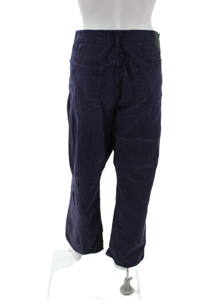 Joes Mens Cropped Dark Blue High Rise Pants Size 36