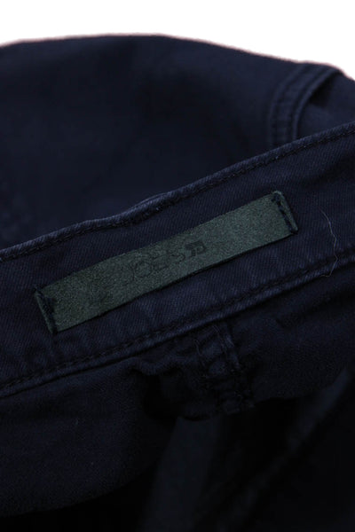 Joes Mens Cropped Dark Blue High Rise Pants Size 36