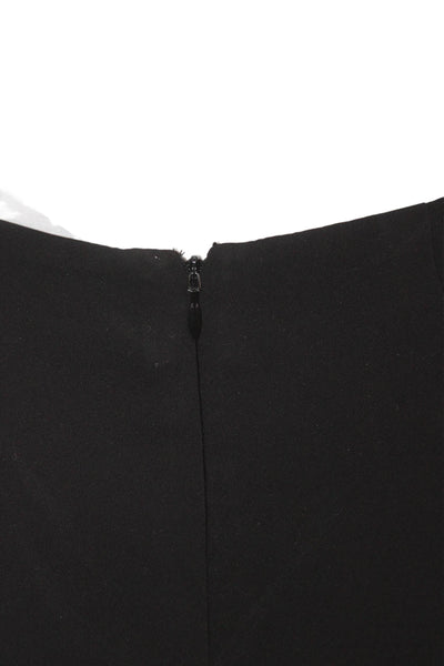 Amanda Uprichard Womens Mini Straight Pencil Skort Black Size S