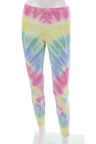 Chaser Women Ankle Leggings Pink Size S