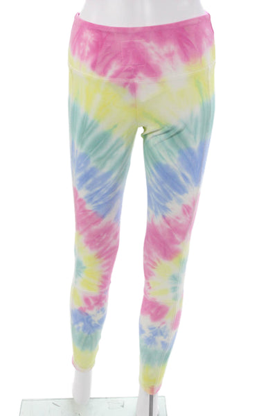 Chaser Women Ankle Leggings Pink Size S