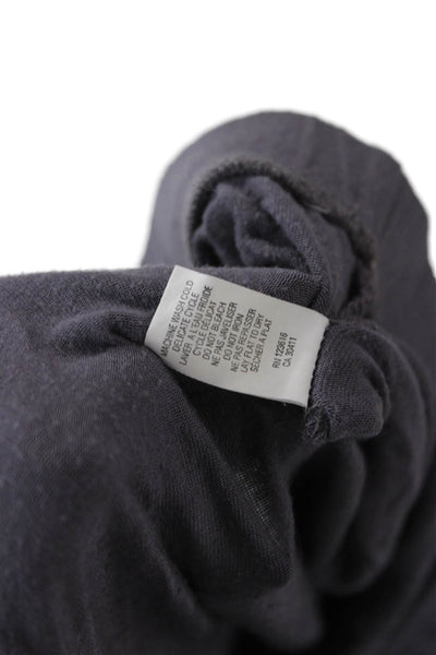 Fleur't Unisex Sweatpants Dark Gray Rayon Spandex Drawstring Bohemian Size M