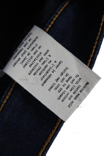 Rag & Bone Jean Womens Dark Blue Skinny Ankle Jeans Size 24