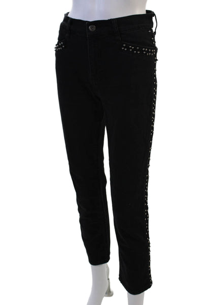 Pistola Womens Ankle Skinny Black Jeans Mid Rise Size 26