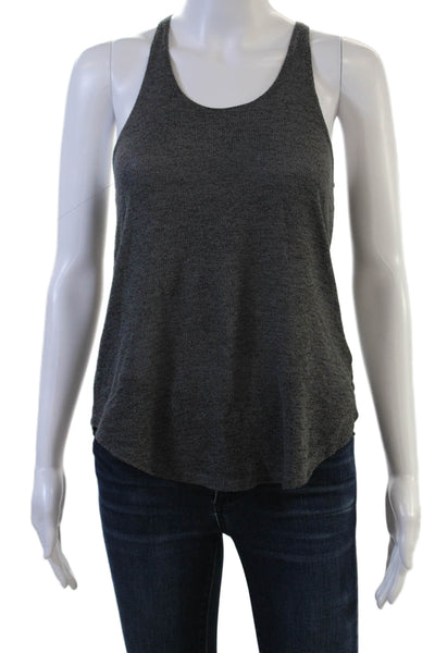 Project Social T Women Dark Gray Basic Sleeveless Tank Round Neck Size XS
