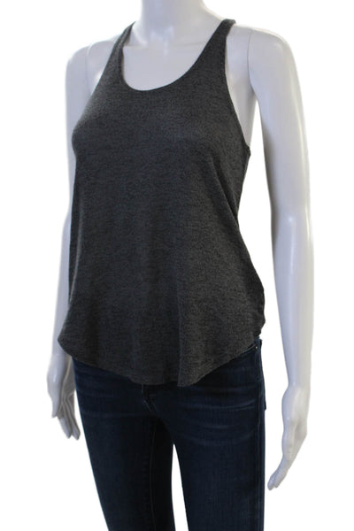 Project Social T Women Dark Gray Basic Sleeveless Tank Round Neck Size XS