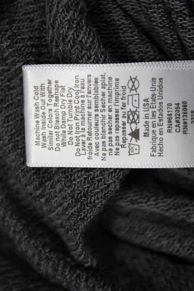 Project Social T Women Dark Gray Basic Sleeveless Tank Round Neck Size XS