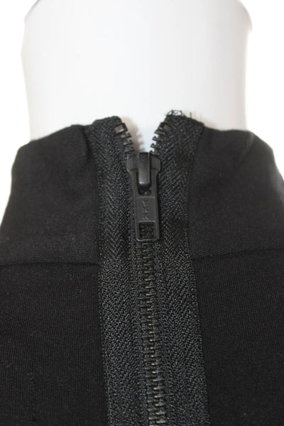 Bailey 44 Unisex Full Zip Pullover V-Neck Black Sweater Size M