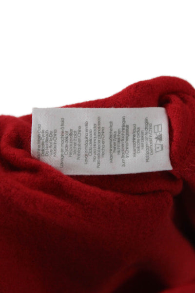 PJ Salvage Womens Long Sleeve Crew Neck Grateful Pajama Sweater Red Size Small