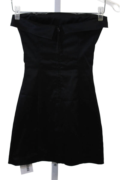 Sunday Best Womens Black Bodycon Mini Dress Petite Size 00