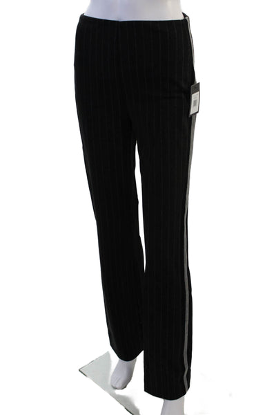 Lysse Women Dress Pants Black Striped 33 Inseam Size M
