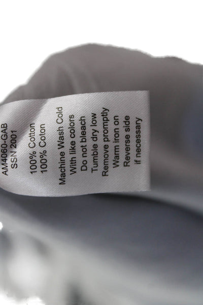 ATM Womens Basic Gray Cotton Crew Neck Short Sleeve T-Shirt Size S
