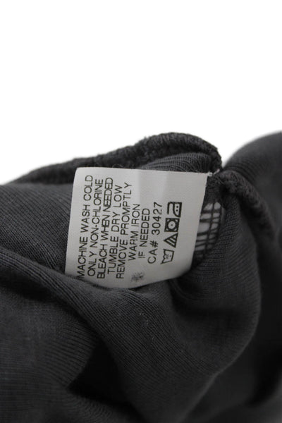 Splendid Unisex Gray Cardigan Sweater 50% Supima Cotton Modal Size M