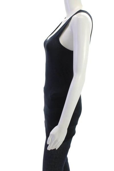 Standard James Perse Women Basic Black Sleeveless Tank Size 3
