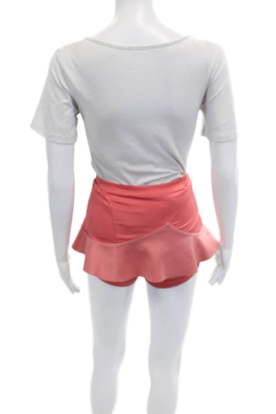 Adidas by Stella McCartney Girls Flare Skort Pink Nylon Blend Solid Size XS