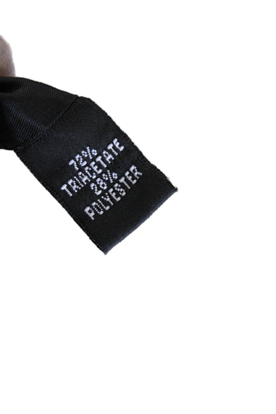 Linda Allard Ellen Tracy Womens Black Classic Blazer Collared Button Size 14
