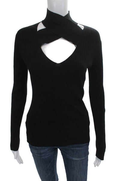 Bailey 44 Unisex Tops Pullover Sweater Black Long Sleeve Size S