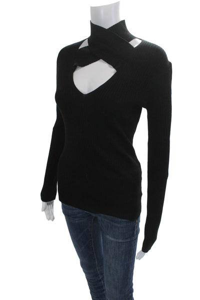 Bailey 44 Unisex Tops Pullover Sweater Black Long Sleeve Size S