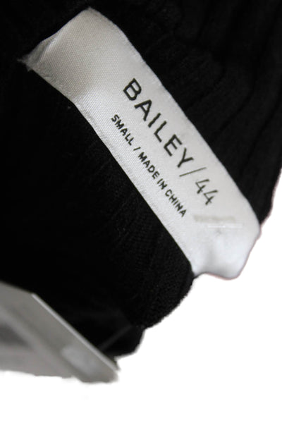 Bailey 44 Unisex Tops Pullover Sweater Black Long Sleeve Size S