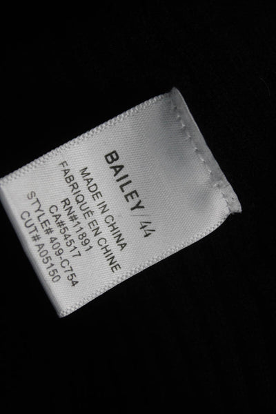 Bailey 44 Unisex Tops Pullover Sweater Black Long Sleeve Size S