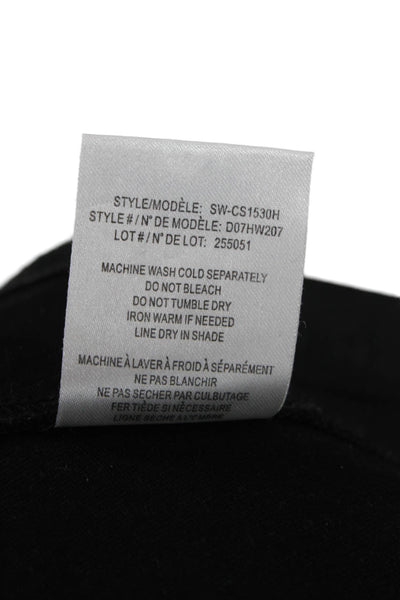 Helmut Lang Womens Ankle Jeggings Black Size PP