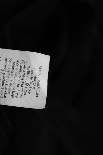 Beyond Yoga Women Maternity Sleeveless Tunic Tank Black Round Neck Basic Size S