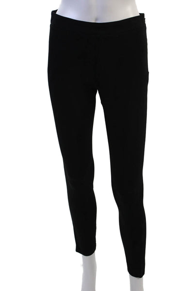 IRO Women Ankle Jegging Black Viscose Zip Size 36