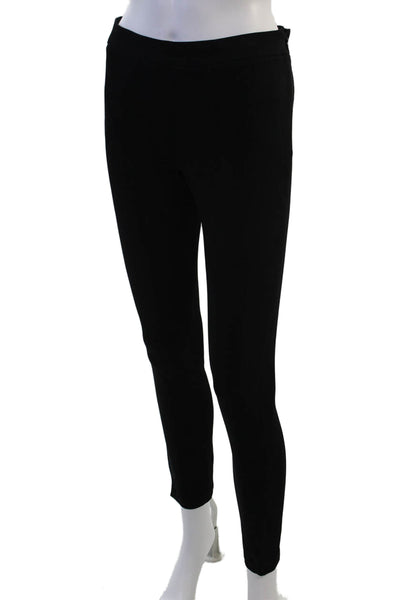 IRO Women Ankle Jegging Black Viscose Zip Size 36