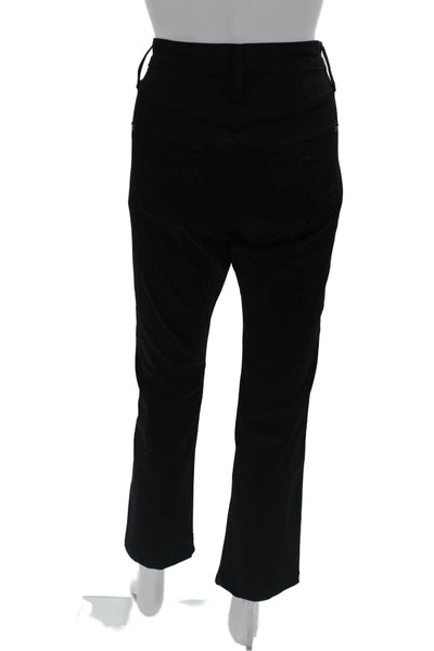 James Jeans Womens Ankle Cropped Jeans Black Size 28