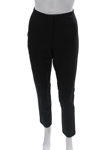 Annette Gortz Women Ankle Dress Pants Black Virgin Wool Size 36