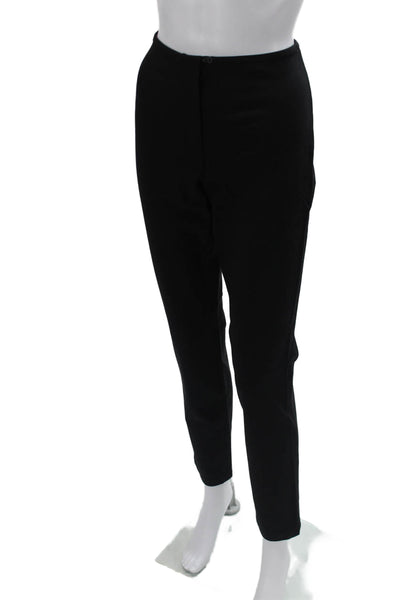 Annette Gortz Women Ankle Dress Pants Black Virgin Wool Size 36