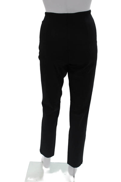 Annette Gortz Women Ankle Dress Pants Black Virgin Wool Size 36