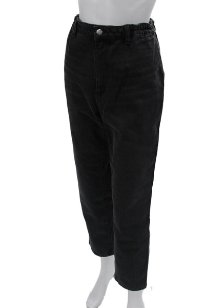 Roseanna Womens Black Cotton Ankle Cropped Pants Size 40