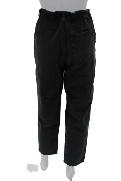 Roseanna Womens Black Cotton Ankle Cropped Pants Size 40