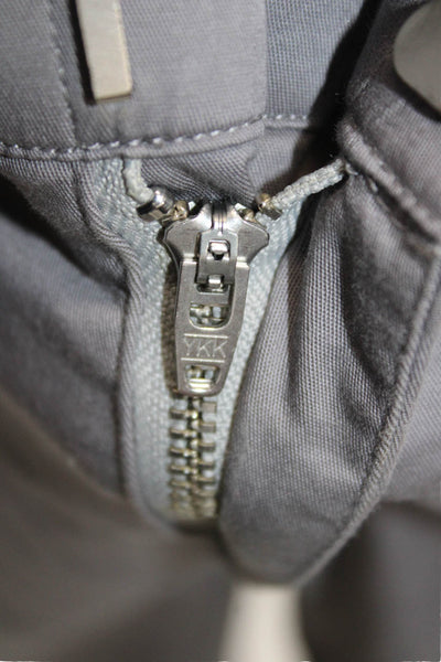 Vince Unisex Gray Cropped Ankle Chino Pants Size 6