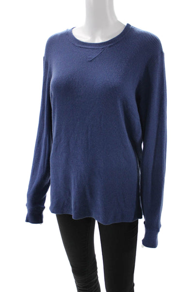 Velvet by Graham & Spencer Unisex Blue Pullover Sweater Size M