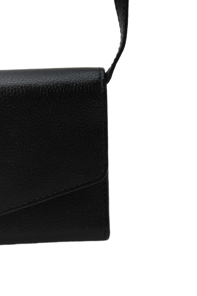 Timberland Womens Leather Convertible Shoulder Bag Black
