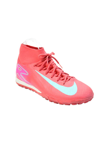 Nike Womens Lace Up High Top Sneakers Salmon Size 8