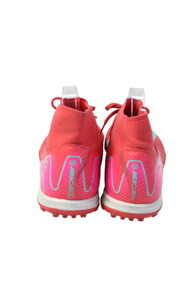 Nike Womens Lace Up High Top Sneakers Salmon Size 8