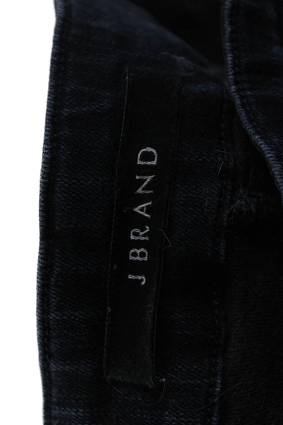 J Brand Women Skinny Jeans Dark Blue Mid Rise 26 Inseam Size 24
