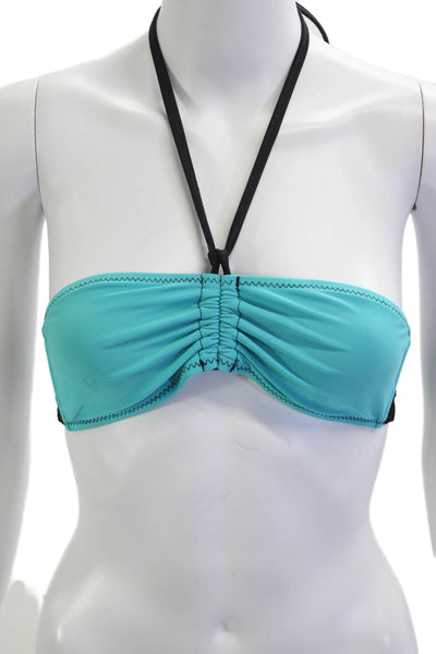 Rag & Bone Women Black Solid Bikini Top Beach Swimwear Size XS