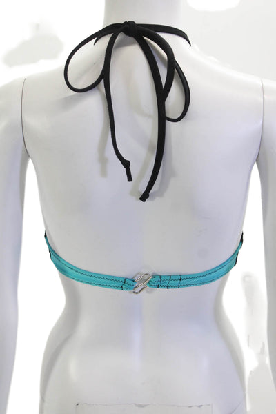 Rag & Bone Women Black Solid Bikini Top Beach Swimwear Size XS