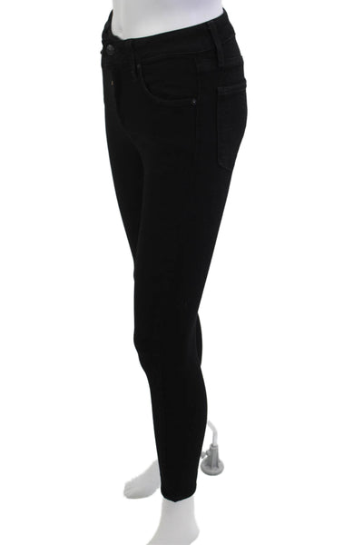 Just Black Denim Women Skinny Jegging High Rise Black Size 24