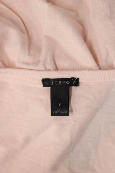 J Crew Womens Sleeveless Square Neck Bodysuit Pink Size S